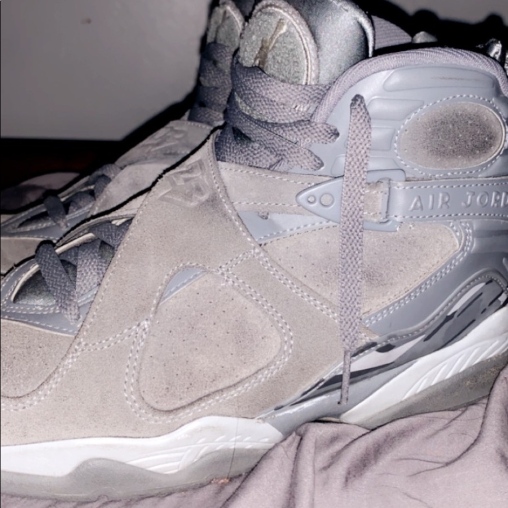 Jordan 8 Wolf Grey